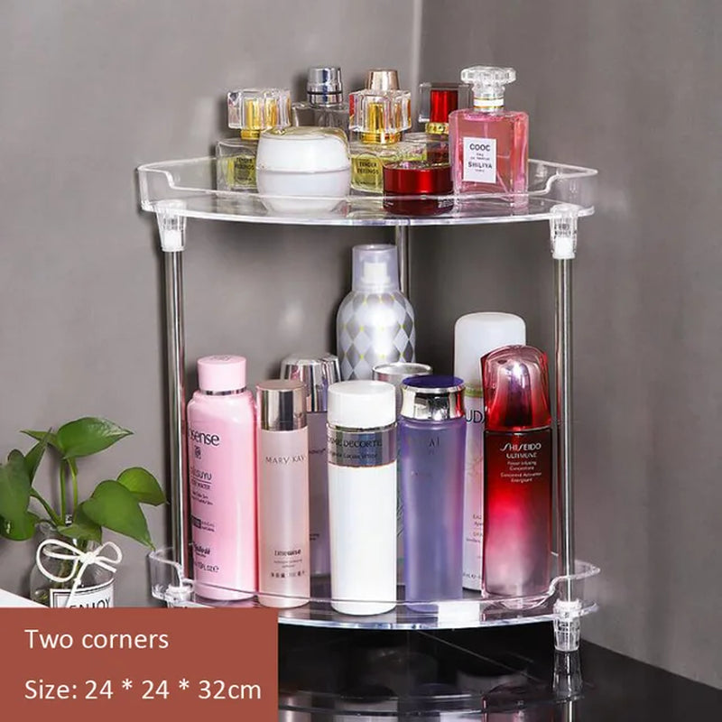 Transparent Multi-Layer Makeup Storage Box Skin Care Storage Rack Storage Box Makeup Organizer Lipstick Jewelry Display Rack