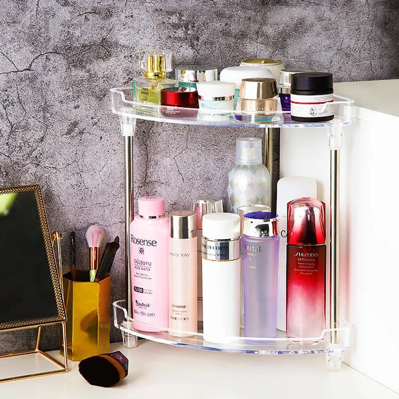 Transparent Multi-Layer Makeup Storage Box Skin Care Storage Rack Storage Box Makeup Organizer Lipstick Jewelry Display Rack