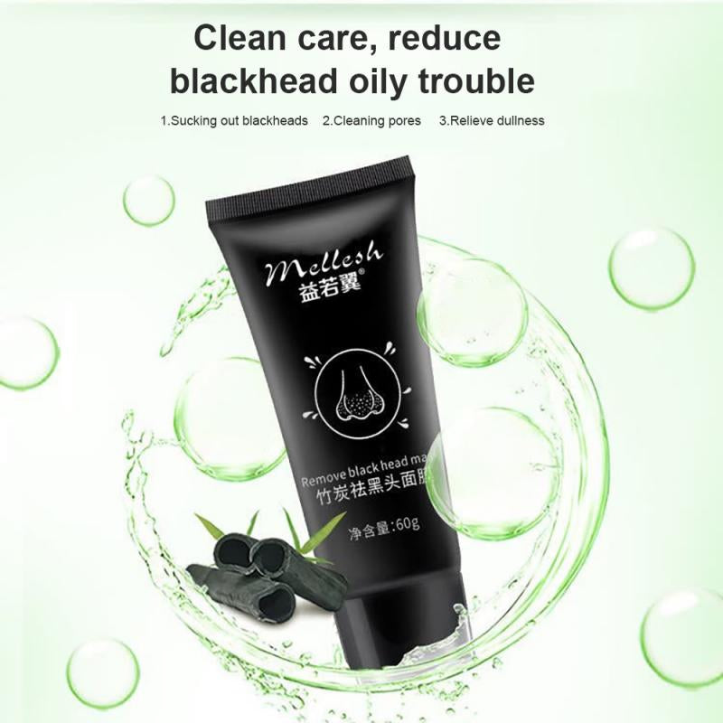 Bamboo Charcoal Black Head Remover Mask Acne Treatments Peel off Mild and Effective Black Mask from Black Dots Skin Care TSLM1