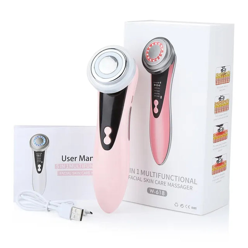 Multifunctional Facial Skin Care Massager Electric Facial Massage Device Clean Face Skin Rejuvenation Lifting Tighten