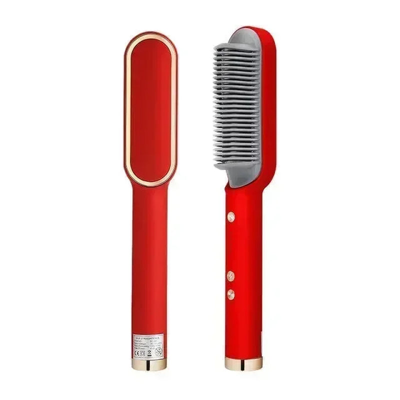 Professional Quick Heated Electric Hot Comb Hair Straightener Professional Negative Ion Hair Straightener Hair Straightener